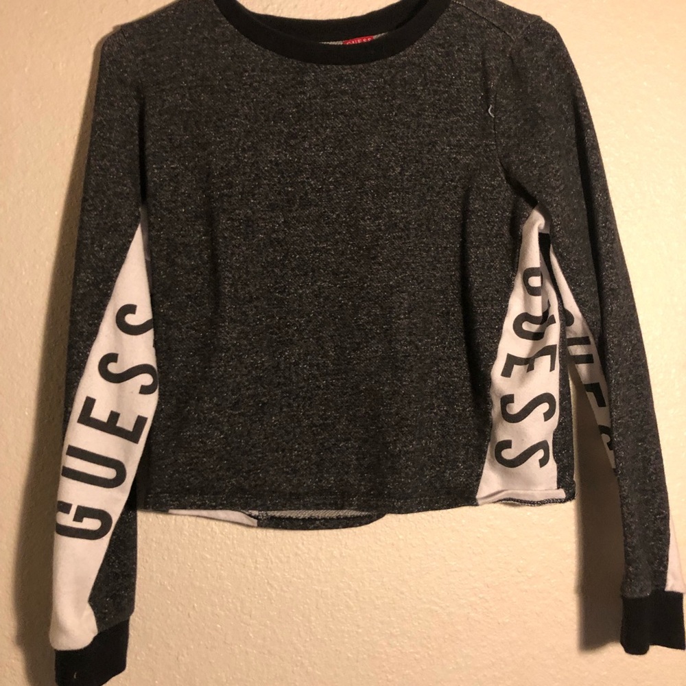 Cropped guess sweater